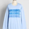 No Brand Dreidel, Dreidel, Dreidel! Graphic Sweatshirt -ModCloth 11469151ca280f2d9b1c7dde1a957816