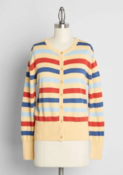 Hyped And Striped Cardigan