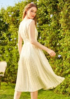 Always In My Dots Fit And Flare Dress 9 Always In My Dots Fit And Flare Dress -ModCloth 175546 WHT 3 be329db1 5fe6 4f73 83b9 ce48e460ffaa