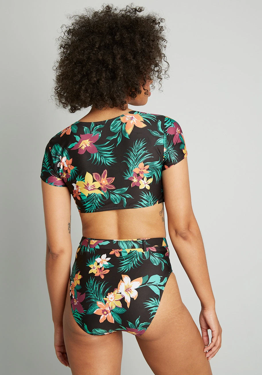 Boardwalk Bliss High-Waisted Bikini Bottom 4 Boardwalk Bliss High-Waisted Bikini Bottom - Image 2