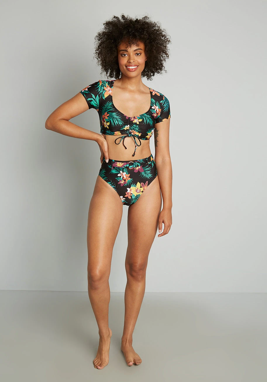Boardwalk Bliss High-Waisted Bikini Bottom 5 Boardwalk Bliss High-Waisted Bikini Bottom - Image 3