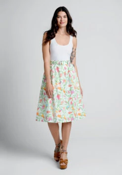 Pretty Precious Moments A-Line Skirt 8 Pretty Precious Moments A-Line Skirt -ModCloth 200001068 p00005 3