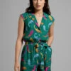 Read It And Steep Romper -ModCloth 20000531 karma chameleons blue green 1 1cd86ba9 c98e 46a6 ab70 d20c43f12560
