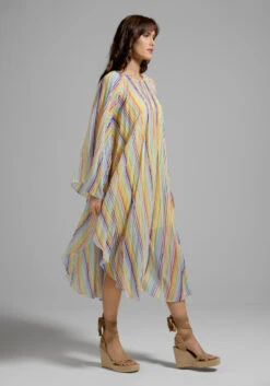Sun Streaked Afternoon Kaftan -ModCloth 20005102 chasing rainbow stripe 3
