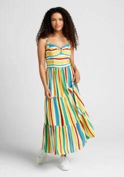 HELL BUNNY Sunshine And Lollipops Maxi Dress