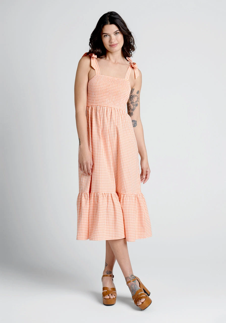 Peachy Keen, Jelly Bean Midi Dress 3 Peachy Keen, Jelly Bean Midi Dress