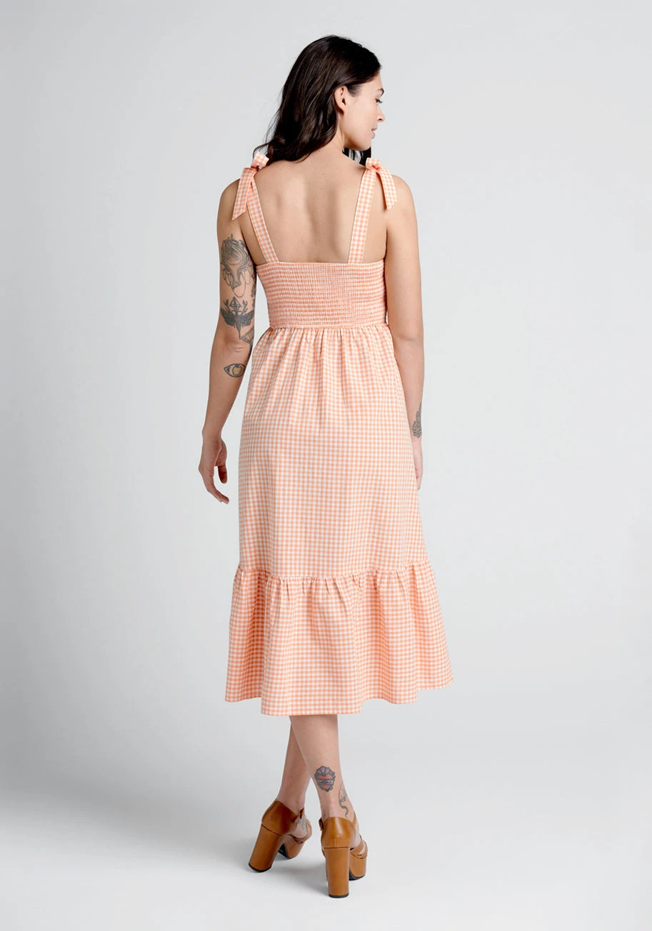 Peachy Keen, Jelly Bean Midi Dress 4 Peachy Keen, Jelly Bean Midi Dress - Image 2
