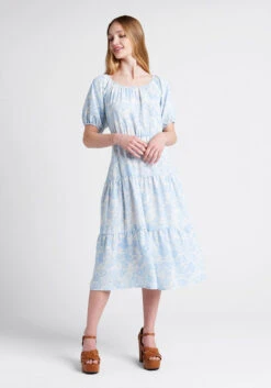 Parker And Rowe Bloom Wildly Ivory and Powder Blue Floral – Cottagecore Tiered Midi Dress 9 Parker And Rowe Bloom Wildly Ivory and Powder Blue Floral – Cottagecore Tiered Midi Dress -ModCloth 20005364 bluwh 3 0d4cb9e7 b4c1 47a6 828c 3f76fed2aeea