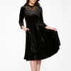 Black Diamond Velvet Swing Dress 1 Black Diamond Velvet Swing Dress -ModCloth 20110 Black Diamond Velvet Dress 10 3f84a78b 7b7f 46e6 8687 2833491206a9
