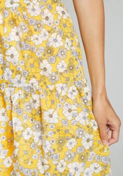 Days In Doll Valley Tiered Skirt -ModCloth 201492 YLW 7