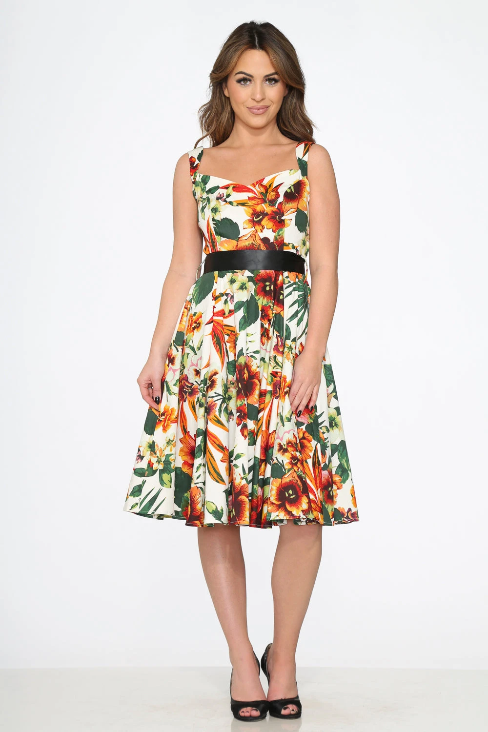 Prince Lily Floral Swing Dress 6 Prince Lily Floral Swing Dress - Image 4