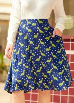 Excellence Attained Knit Midi Skirt
