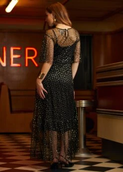 Shimmer And Swish Midi Dress -ModCloth 2024 09 11ModCloth5258