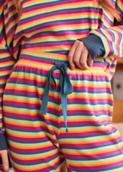 Vibrant Multi-Stripe Colorburst Straight-Leg Knit Pants – Cozy Drawstring Loungewear -ModCloth 2024 09 25ModCloth11920 754d3780 0818 4cde b24e 59398de8cba1