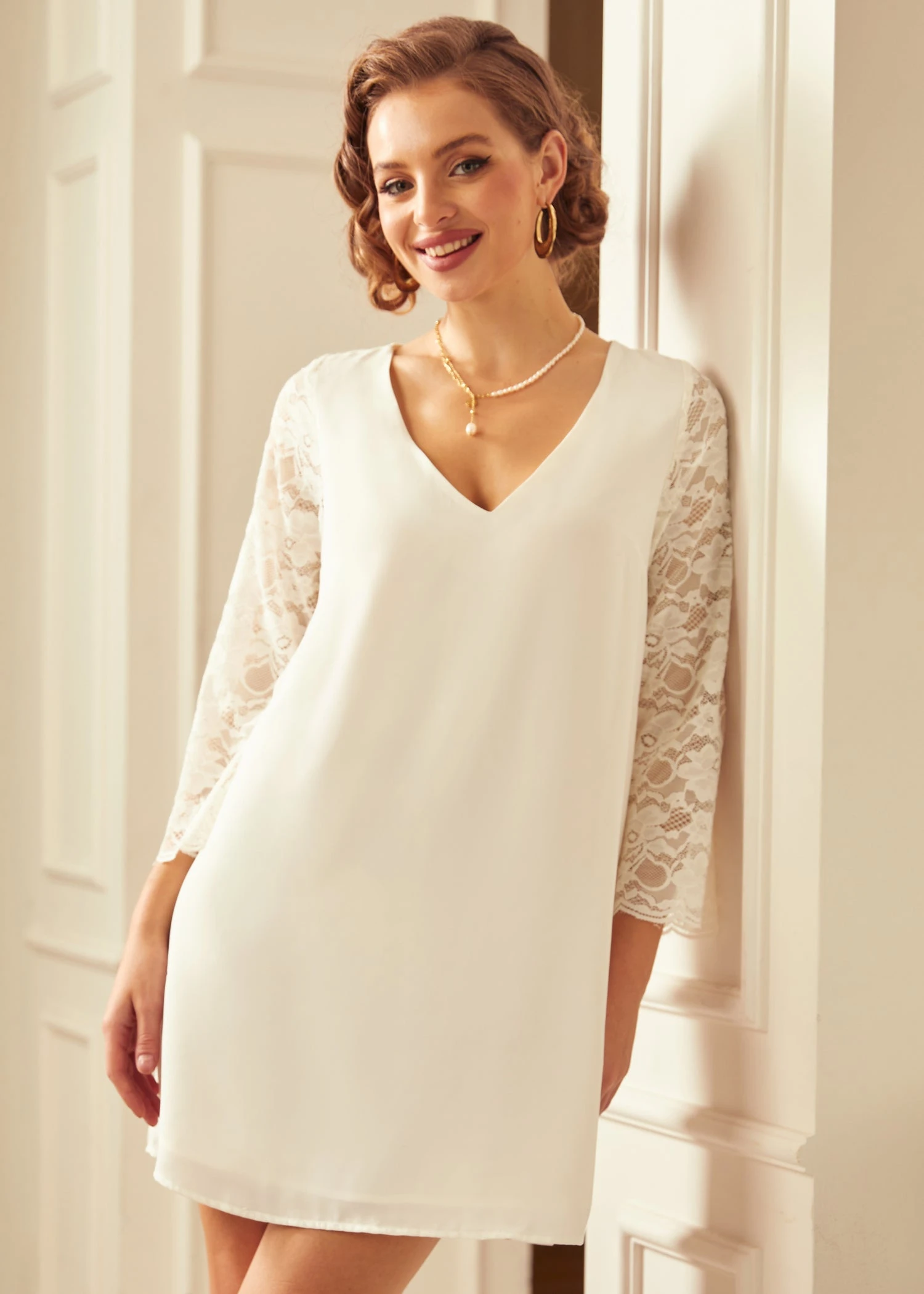 Blushing With Bliss Shift Dress 3 Blushing With Bliss Shift Dress