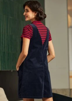 Retro Radiance V-Neck Corduroy Dress 10 Retro Radiance V-Neck Corduroy Dress -ModCloth 2024 10 15ModCloth5951