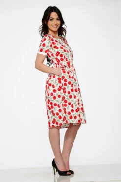 White & Red Cherry Dress -ModCloth 20251 White Cherry Dress 7