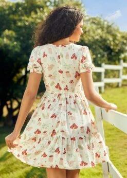 Harmony Multi-Color Floral Print V-Neck Button-Down Fit & Flare Dress 15 Harmony Multi-Color Floral Print V-Neck Button-Down Fit & Flare Dress -ModCloth 2025 01 16ModCloth6023