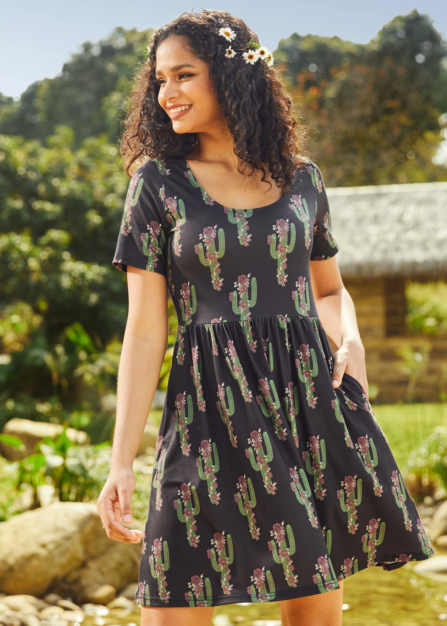 Twilight Sonata Fit & Flare Dress 4 Twilight Sonata Fit & Flare Dress - Image 2