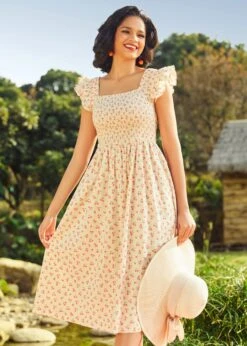 Flair And Square Babydoll Dress -ModCloth 2025 01 16ModCloth8616