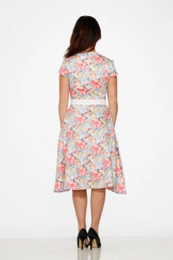 Sweet Hibiscus Swing Dress 11 Sweet Hibiscus Swing Dress -ModCloth 20260 Pink Floral Dress 14