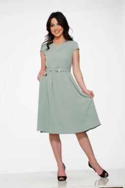 Aqua Swing Dress -ModCloth 20290 Aqua Dress 11