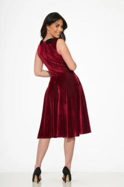 Orchid Bloom Purple Corduroy-Texture Swing Dress with Black Contrast Collar – Retro Midi Swing Dress 12 Orchid Bloom Purple Corduroy-Texture Swing Dress with Black Contrast Collar – Retro Midi Swing Dress -ModCloth 20502 Purple Kurtroy Dress 19