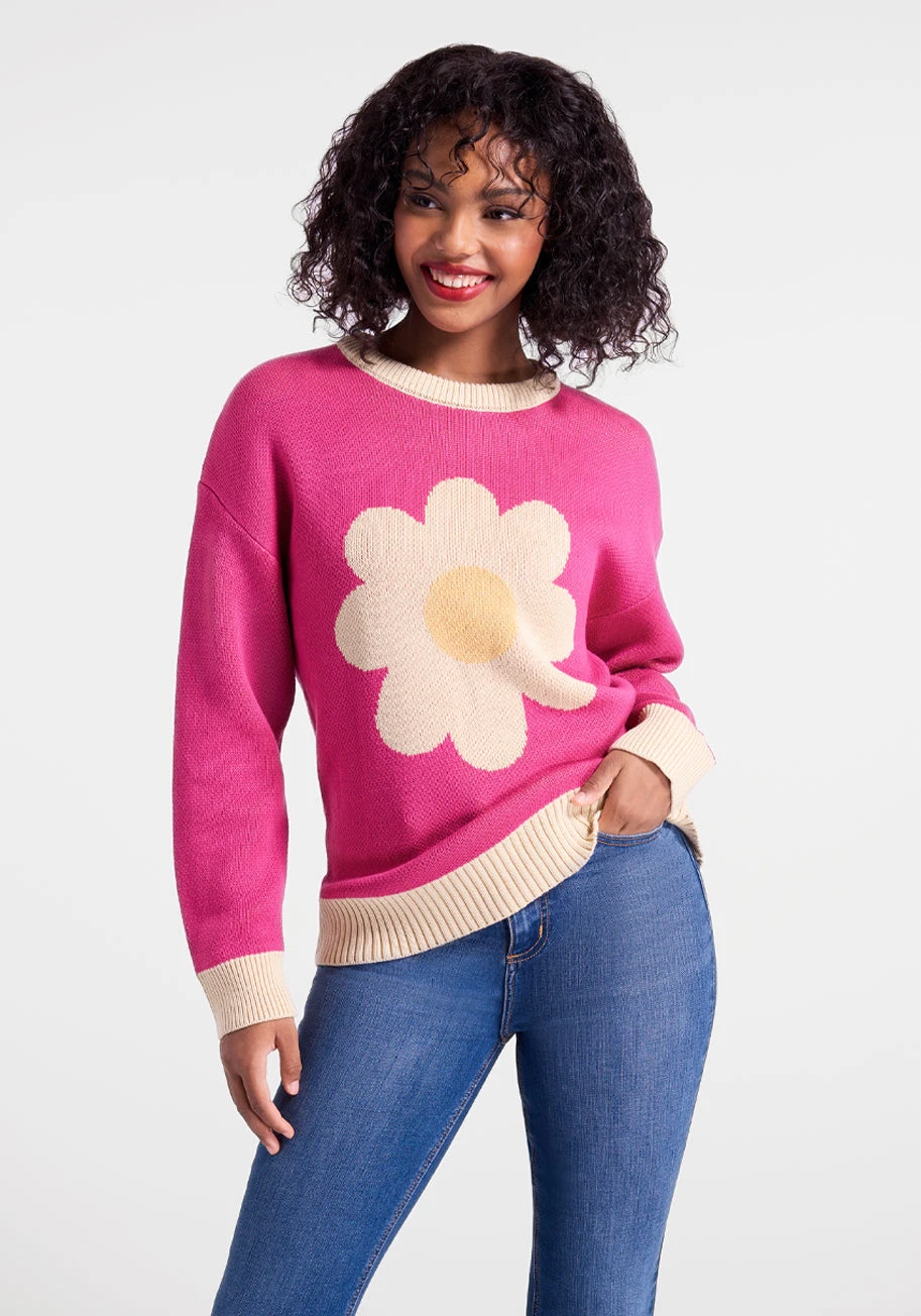 Burst Into Bloom Sweater 3 Burst Into Bloom Sweater