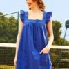 Baby Come Back Babydoll Dress 2 Baby Come Back Babydoll Dress -ModCloth 206323 BLU 4