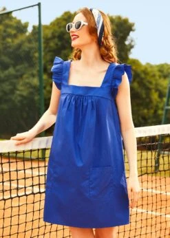 Baby Come Back Babydoll Dress 11 Baby Come Back Babydoll Dress -ModCloth 206323 BLU 5
