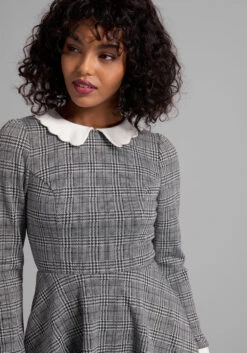 Doll Or Nothing Fit And Flare Dress 7 Doll Or Nothing Fit And Flare Dress -ModCloth 206650 blkpl 3