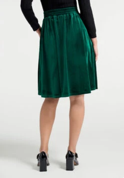 Let's Circle Back Velvet Skirt -ModCloth 206744 a80002 2