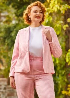 Keep It Classic Blazer -ModCloth 206820 PNK PLUS 4 c135e872 6ba6 4609 9847 0fe507dcfcdb