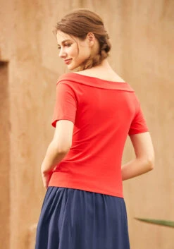 Ready For A Roman Holiday Top 12 Ready For A Roman Holiday Top -ModCloth 207220 poppy 3