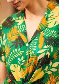 Call It A Classic Camp Collar Shirt -ModCloth 207238 grnfl 7