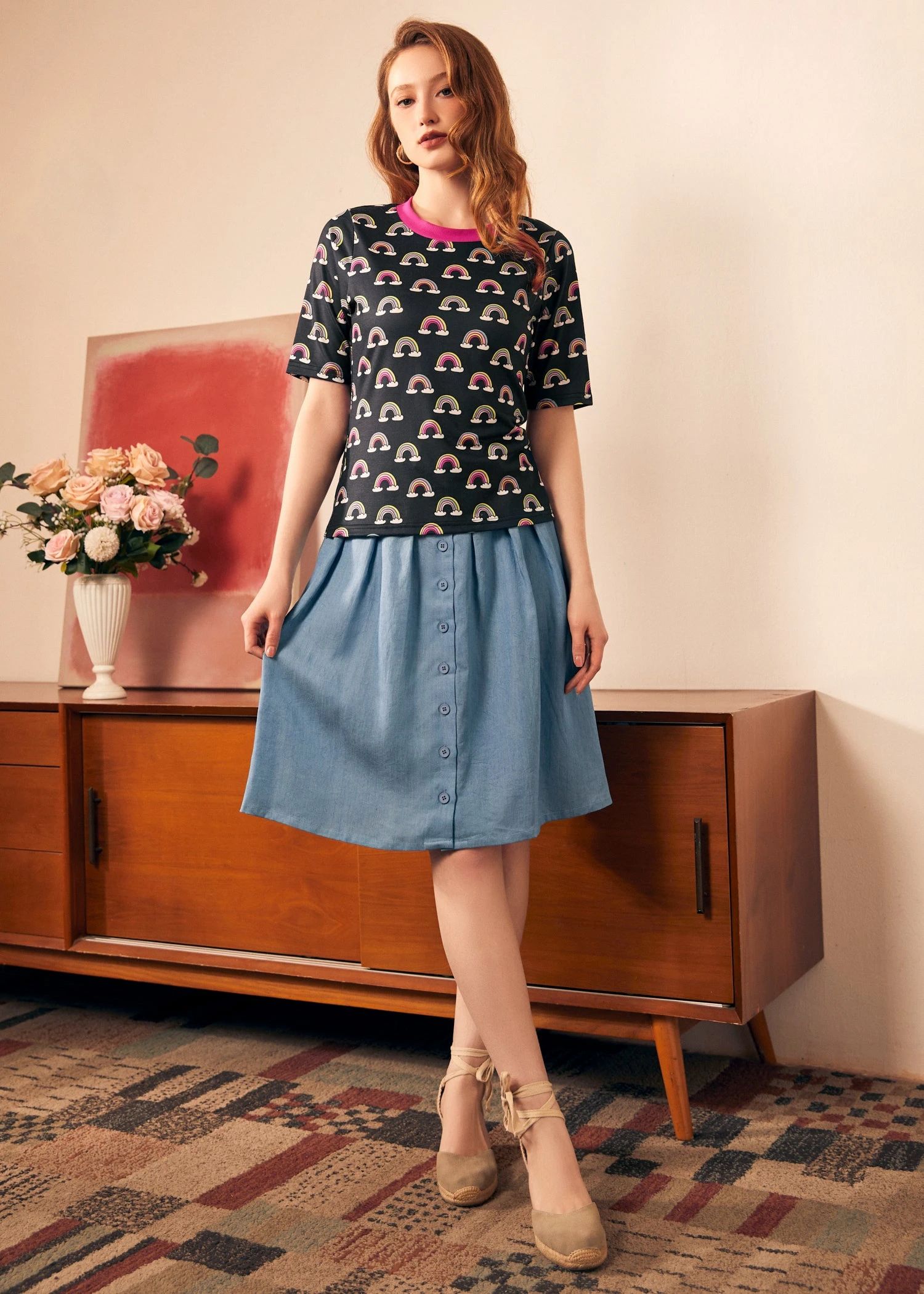 Lucky Charm Rainbow Tee 4 Lucky Charm Rainbow Tee - Image 2