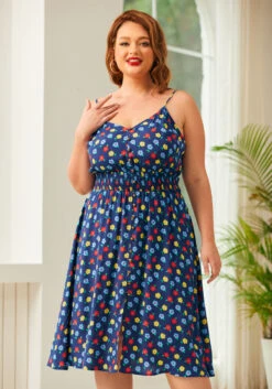 Inspired Anytime Sleeveless Dress 21 Inspired Anytime Sleeveless Dress -ModCloth 207246 NVY PLUS 1