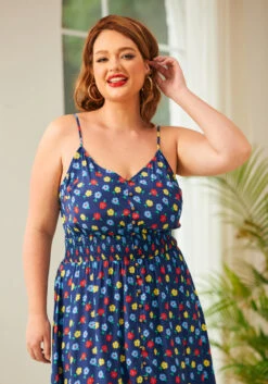 Inspired Anytime Sleeveless Dress 25 Inspired Anytime Sleeveless Dress -ModCloth 207246 NVY PLUS 5