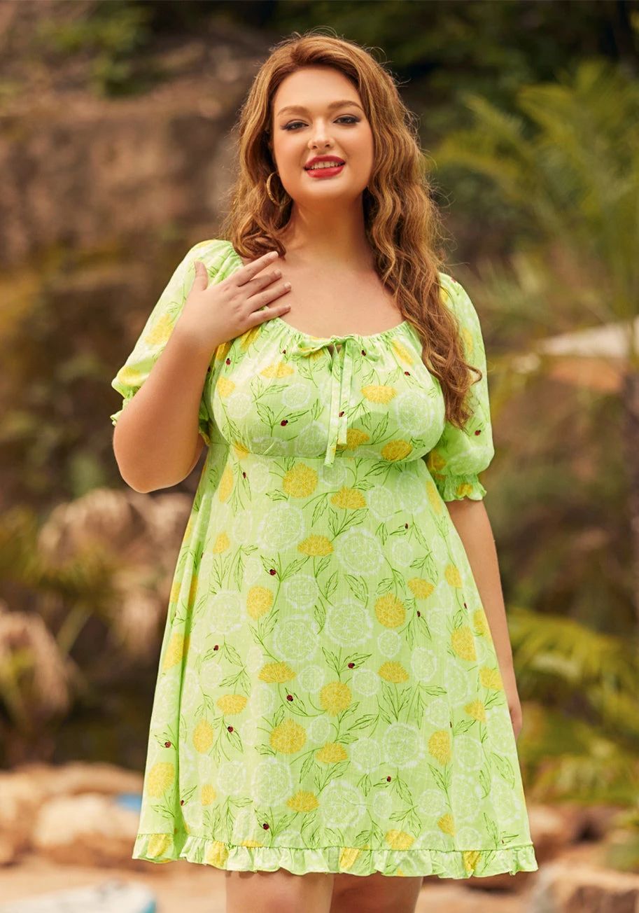 Picnic In Paradise Babydoll Dress 9 Picnic In Paradise Babydoll Dress - Image 7