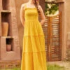 Glimmering Goddess Maxi Dress -ModCloth 207253 gold nugget 4