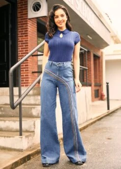 ModCloth One Good Turn Mustard Yellow Keyhole Sweater - Vintage Style Knit Top 8 ModCloth One Good Turn Mustard Yellow Keyhole Sweater - Vintage Style Knit Top -ModCloth 207256 NVY 4