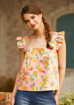 Fit To Be Tied Top 10 Fit To Be Tied Top -ModCloth 207301 lemon 6