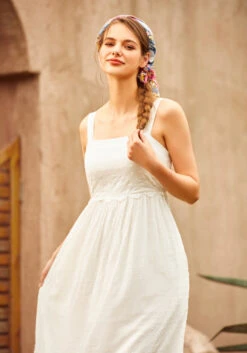 Enchanted Whisper Dress 13 Enchanted Whisper Dress -ModCloth 207308 whi hp 5