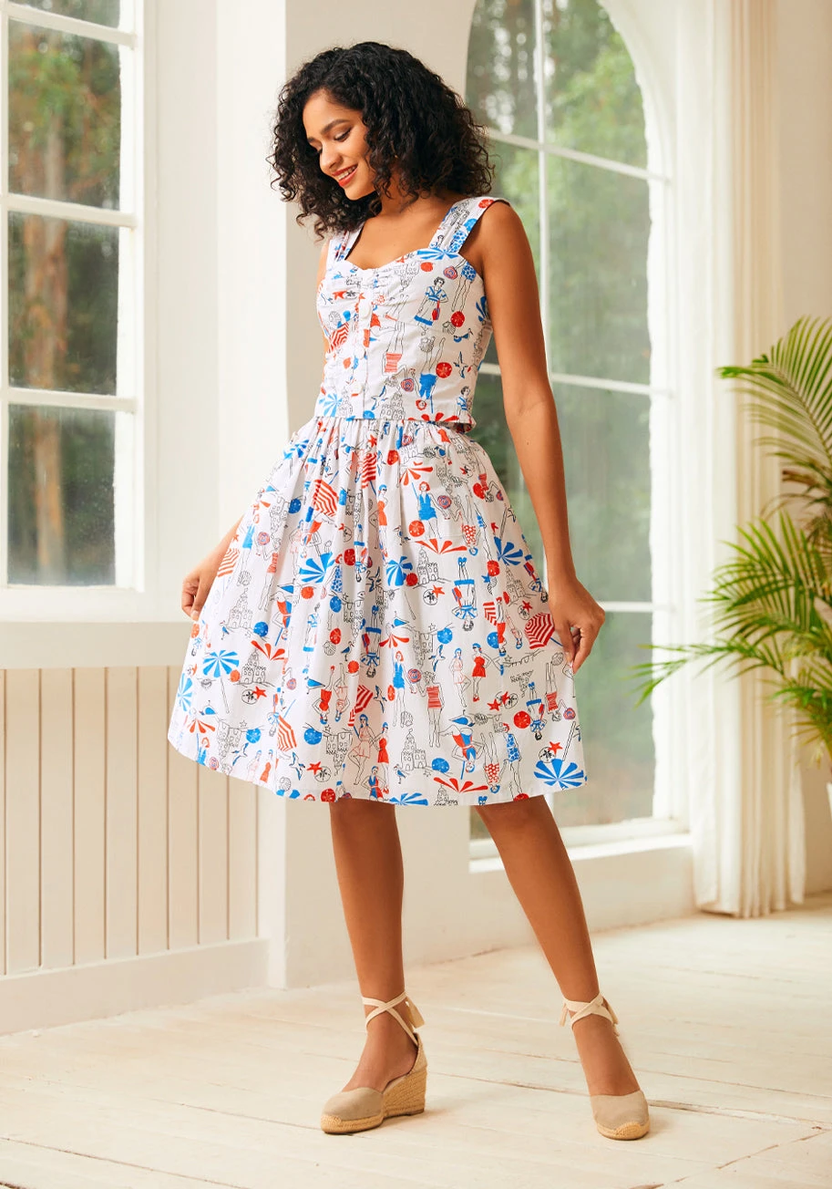 Ocean Breeze Midi Skirt 4 Ocean Breeze Midi Skirt - Image 2