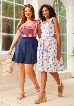 Ocean Breeze Midi Skirt 15 Ocean Breeze Midi Skirt -ModCloth 207342 WHT HP 207158 REDST PLUS HP 3 b09912a7 ad6e 4114 8c9c 8927acb9291d