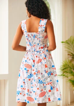 Ocean Breeze Midi Skirt 12 Ocean Breeze Midi Skirt -ModCloth 207342 WHT HP 3