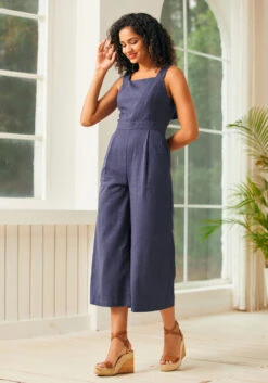 A Playful Bouquet Jumpsuit -ModCloth 207348 NVY 3