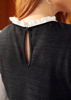 Classic Twofer Bow Top -ModCloth 207542 BLK 3