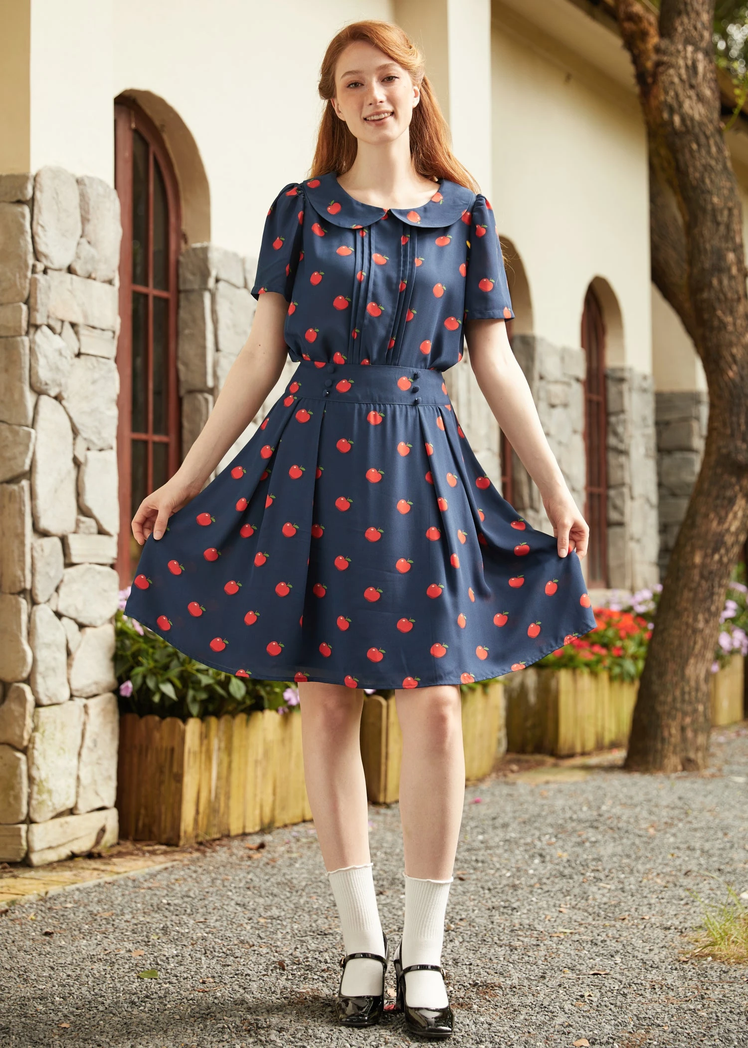 Always An Antique High Waisted A-Line Skirt 4 Always An Antique High Waisted A-Line Skirt - Image 2