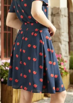 Always An Antique High Waisted A-Line Skirt 11 Always An Antique High Waisted A-Line Skirt -ModCloth 207576 APPLEPR 3